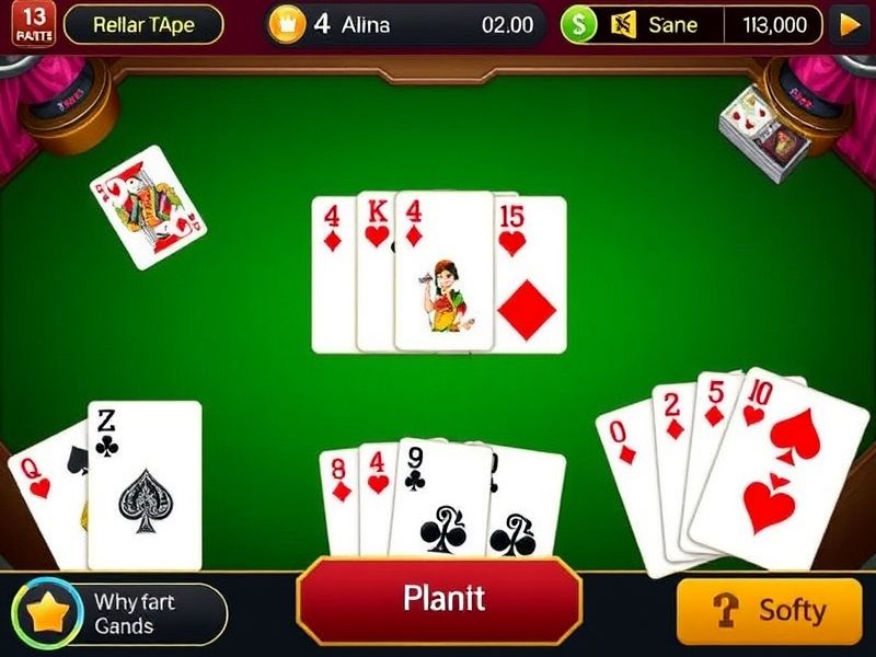Play the classic Andar Bahar and Teen Patti card games online. Join the fun and compete for real money rewards in these popular Indian games.