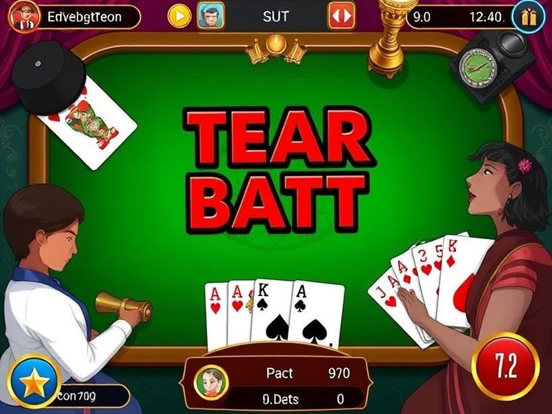 Play the classic Andar Bahar and Teen Patti card games online. Join the fun and compete for real money rewards in these popular Indian games.
